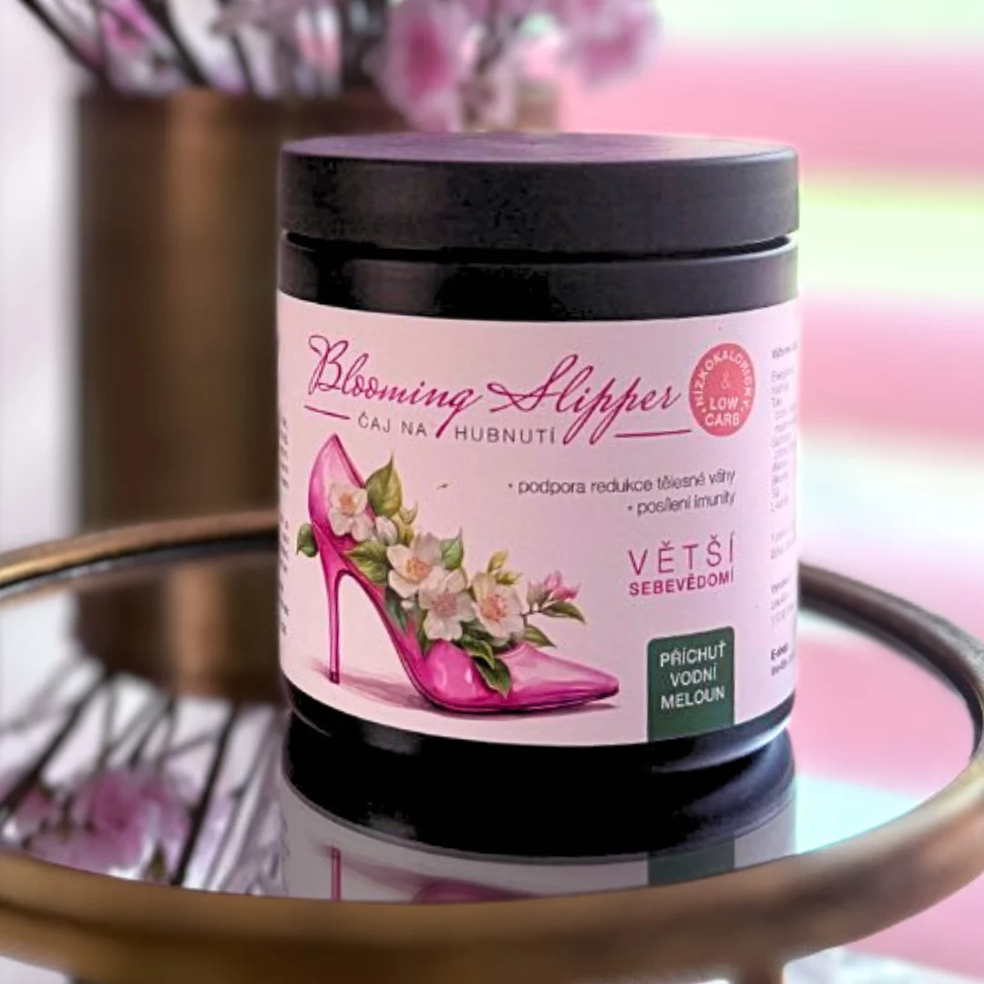 čaj na hubnutí - blooming slipper Příchuť vodní meloun