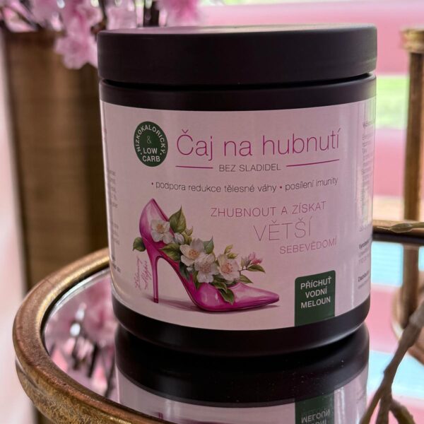 Té adelgazante - Zapatilla floreciente sabor sandía
