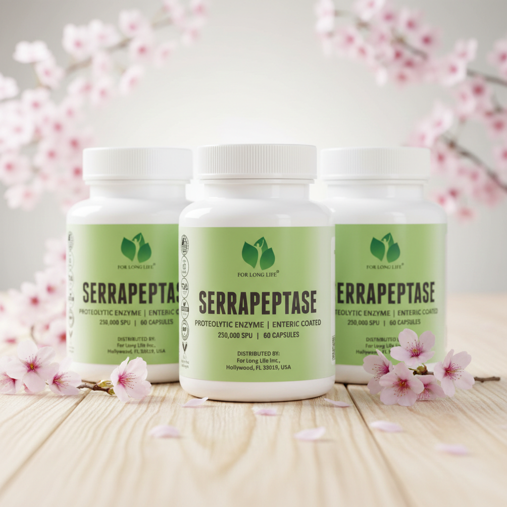 Pachet 3x SERRAPEPTASE 250000 SPU (într-o capsulă) eficiență ridicată fără materiale de umplere 60 capsule 60 zile 7 Pachet 3x SERRAPEPTASE 250000 SPU (într-o capsulă) eficiență ridicată fără materiale de umplere 60 capsule 60 zile - Imaginea 7