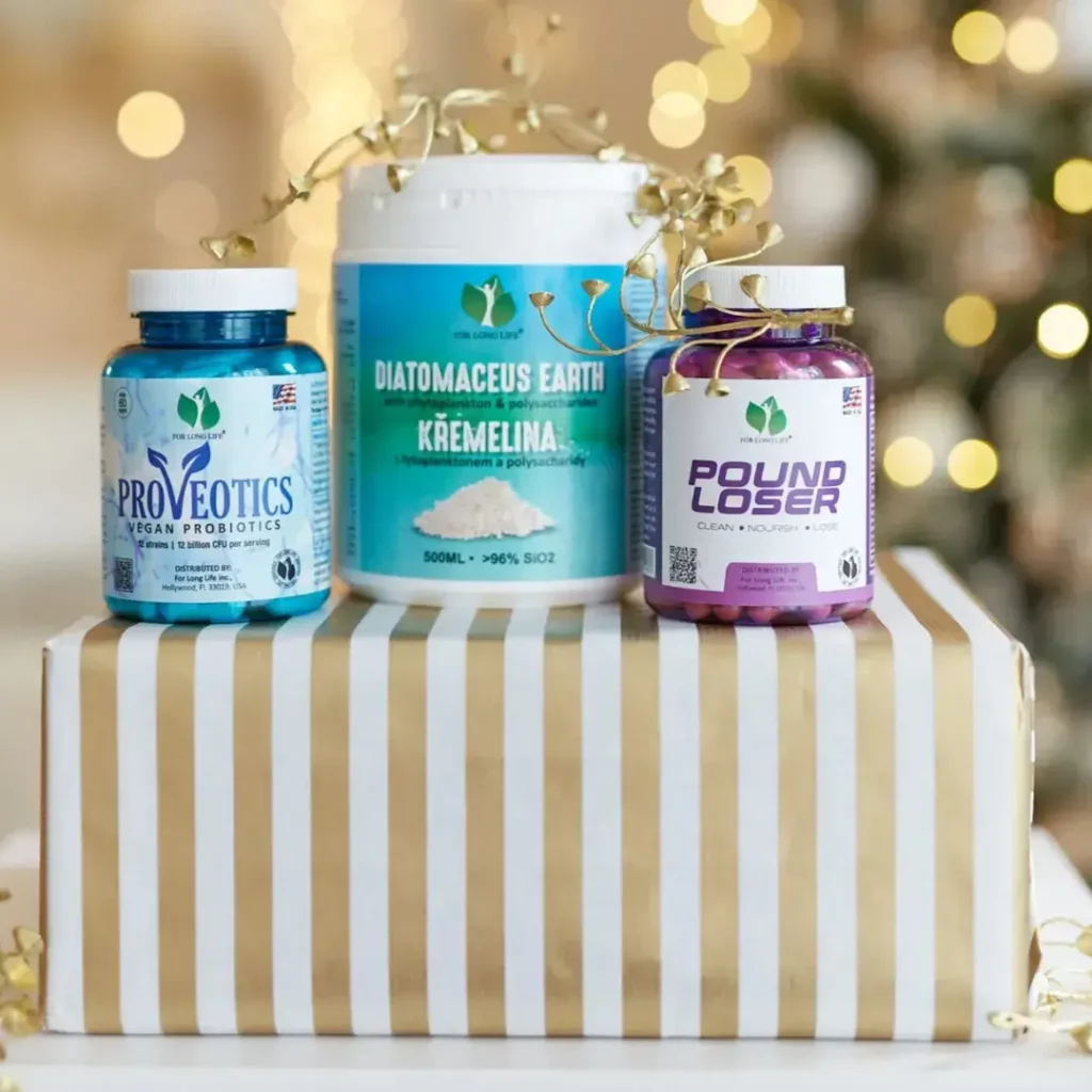 pounloser Christmas package experiencing digestion