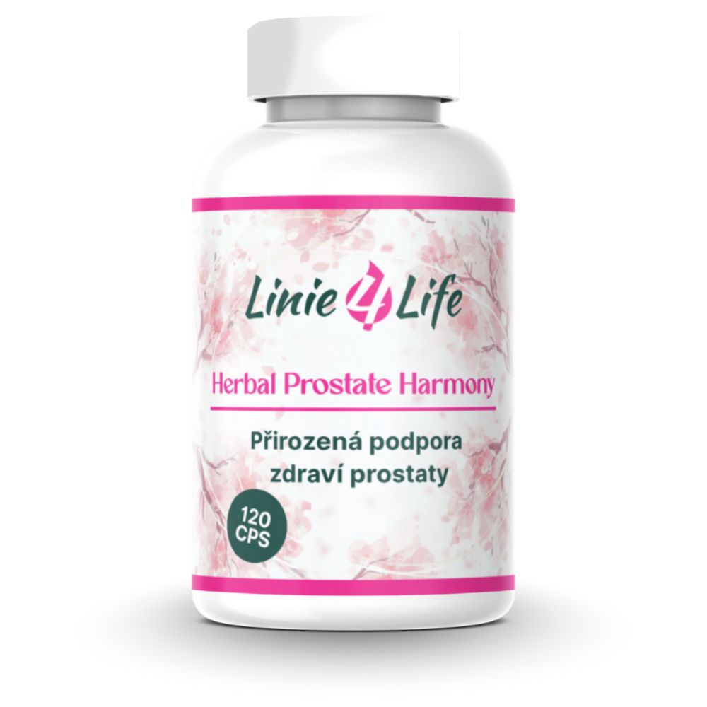 HERBAL PROSTATE HARMONY - podpora prostaty bez plnidel 120 kapslí/30 dní 3 Podpora prostat, doplněk HERBAL PROSTATE HARMONY